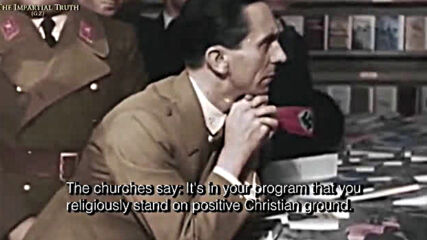 Is It Pagan? Speech by Joseph Goebbels