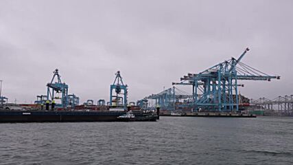 Netherlands: Containers pile up at Rotterdam port amid EU sanctions on Russia
