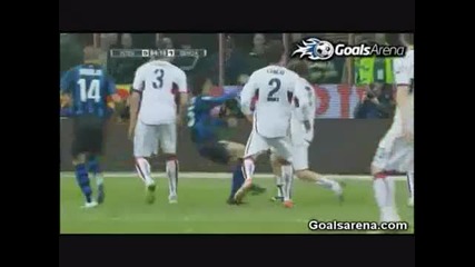 Inter Milan 5 - 2 Genoa (serie A) All Goals 06 - 03.2011 