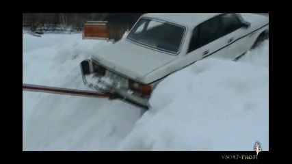 Волво прави скок в снега