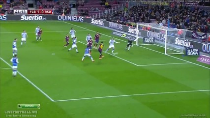 Барселона - Реал Сосиедад 1:0, Бускетс (44)
