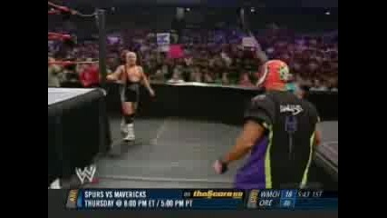 Wwe Triple H Vs. Umaga - Lumberjack Match 