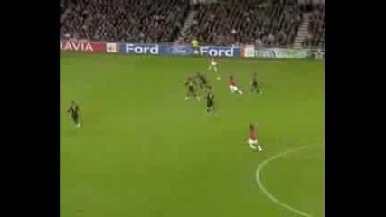 CL Manchester United 1 - 0 As Roma 09.04.08