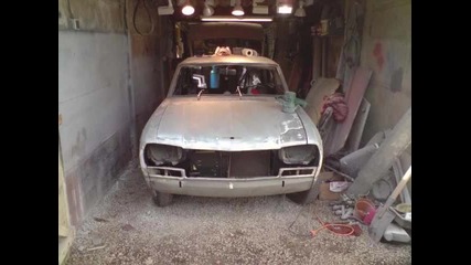 Peugeot 204 Coupe 1967 реставрация 