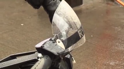 Мотор Само С Една Гума !