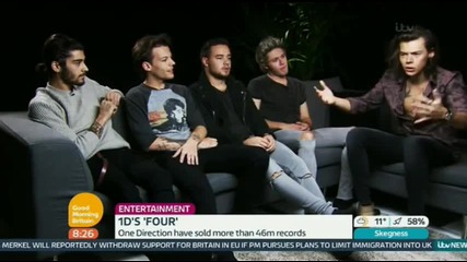 One Direction - Интервю за Good Morning Britain
