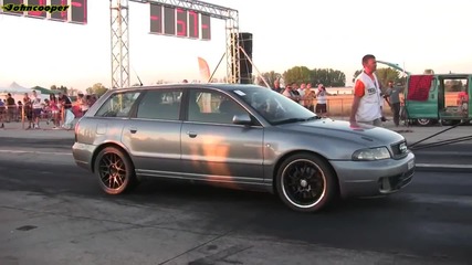 Audi Rs4 vs Opel Corsa Gsi