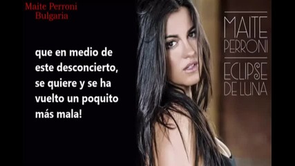 Maite Perroni - Me va (karaoke)