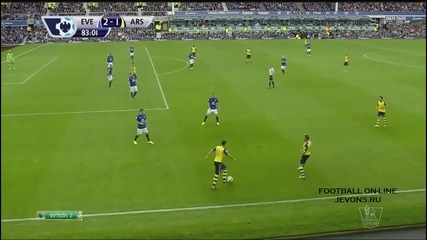 23.08.14 Евертън - Арсенал 2:2
