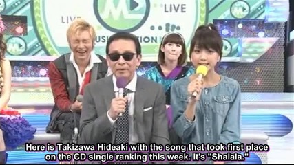 [ Engsubs ] Takizawa Hideaki - Talk & Shalala 08.05.2009 Music Station