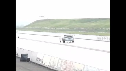 N1 Supra turbo Phr Gt67 28 psi no nitrous Santa Pod slow motion april 2011 10,09s