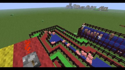 Mincraft - Pig Race