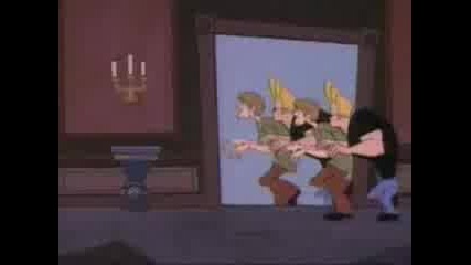 Johny Bravo And Scooby Doo