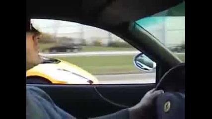 street race lamborghini gallardo vs ferrari maranello