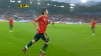 Spain 3 - 0 Russia - Villa 