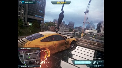 Need for Speed- Most Wanted 2 - Porshe 911 Carrera S - no tires