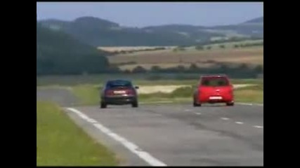 Opel Calibra vs Paugeot 205