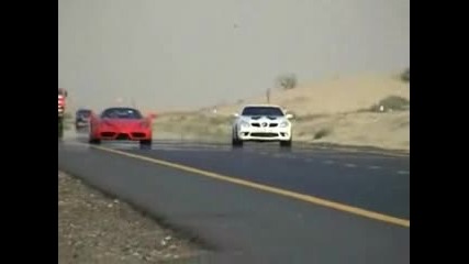 Mercedes Slk With Slr Engine Races Ferrari