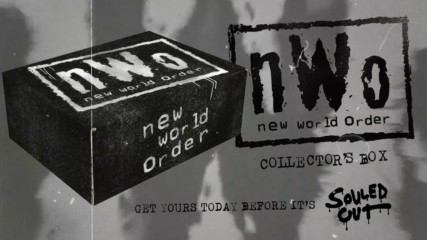 nWo collector’s box now available at WWE Shop