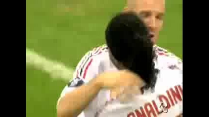 Milan - Braga ( гол на Ronaldinho)