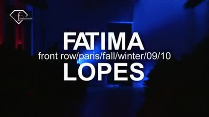 fashiontv Ftv.com - Paris Fw F W 09 - 10 Fatima Lopes Front Row 