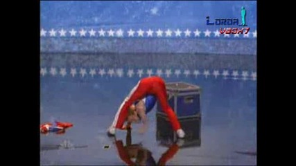 Ненормално! Мъжът каучук! - Americas Got Talent