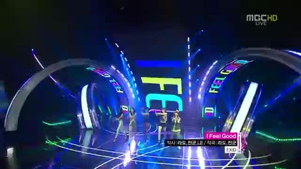 (hd) Exid - I Feel Good ~ Music Core (01.09.2012)