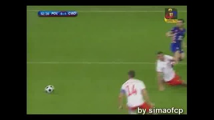 Евро 2008 Полша - Хърватско 0:1 Иван Класнич