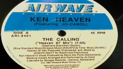 Ken Heaven-the Calling(ft Jo-carol) Heaven`87 Mix