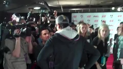 Backstage press at Z100 Madison Sg 
