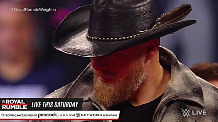Brock Lesnar and Bobby Lashley step on the scale ahead of Royal Rumble collision: Raw, Jan. 24, 2022