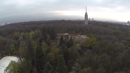 Борисовата градина в София заснета от дрон