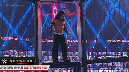 Drew McIntyre stops Jeff Hardy’s charge with Claymore: WWE Elimination Chamber (WWE Network Exclusive)
