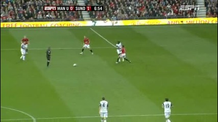 Ман. Юнайтед 0:1 Съндърланд - Гола на Дарън Бент 