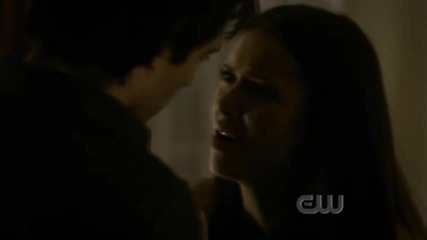 Damon and Elena - (2x01) Kiss Scene