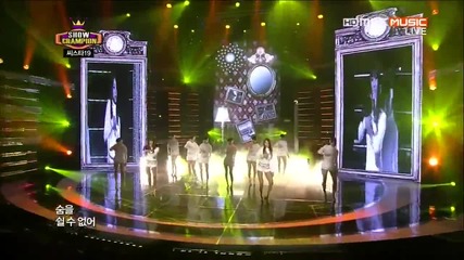 [live Hd] Sistar 19 - Gone Not Around Any Longer Music Show Champion 130227