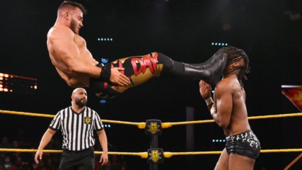 Isaiah “Swerve” Scott vs. Austin Theory: WWE NXT, March 4, 2020