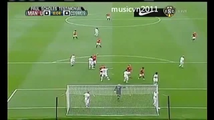 Приятелски мач. Manchester Utd - New York Cosmos. Акценти от срещата.