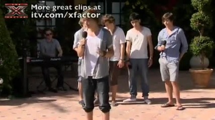 One Directions X Factor Judges Houses Performance