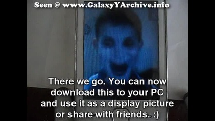 Hauntedface Free - Samsung Galaxy Y
