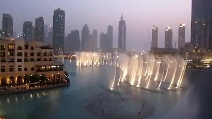 Dubai Fountains Synchronized With Whitney Houston's "i Will Always Love You"! (rip Whitney)
