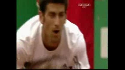 ATP MS Rome 2008 : Джокович - Вавринка | последен гейм