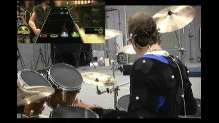 Lars Ulrich Записва за Guitar Hero