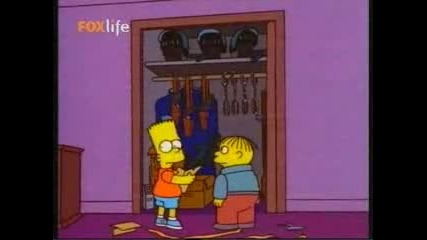 Семейство Симпсън -неочакваният приятел на Барт