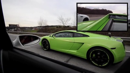 Lamborghini Gallardo vs Bmw E60 M5