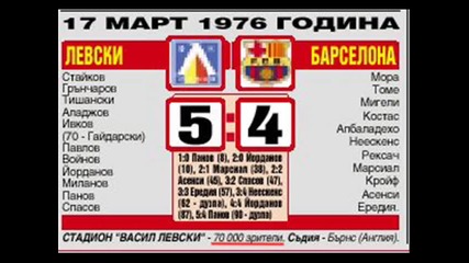 Левски един велик отбор