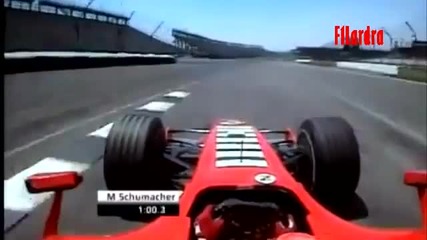 Michael Schumacher Usa 2006 Onboard / Михаел Шумахер Сащ 2006 Онборд