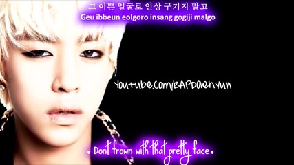 Bap Stop It [eng Sub + Rom + Han] Hd