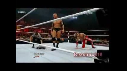 Wwe Raw 07.12.10. Randy Orton vs Edge