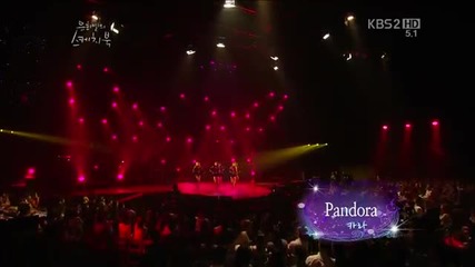 Kara - Pandora + Talk + Mister (acoustic ver.) + Let It Go @ Sketchbook (15.09.2012)